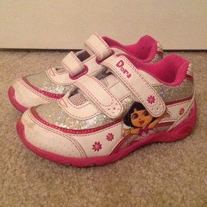 Toddler girl Dora light up shoes